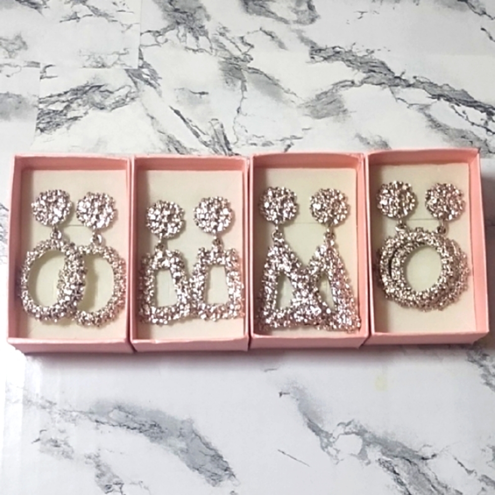 Elegant Silver Statement Earrings